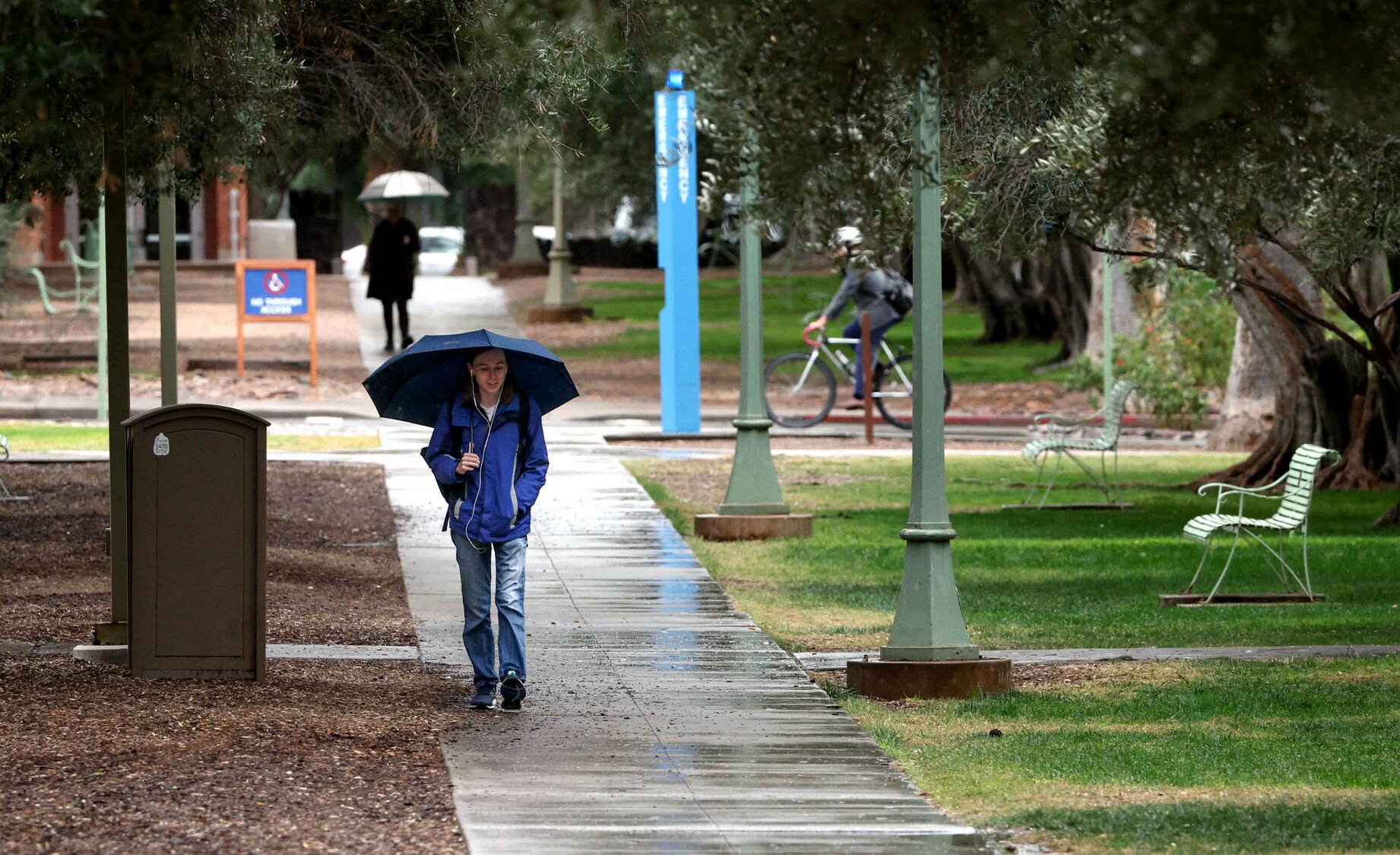 Rainy day in Tucson, 2023